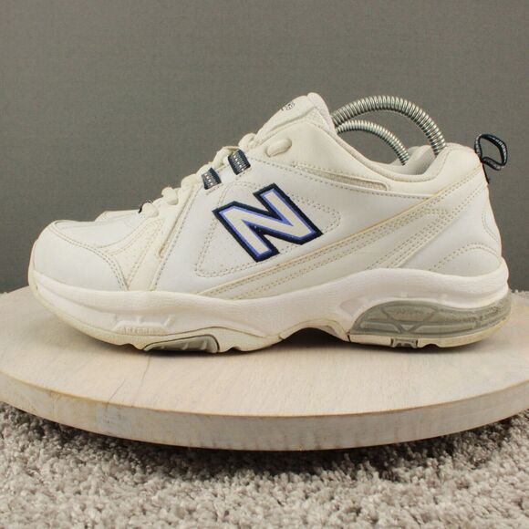 New Balance 608 V3 Training Shoes Womens 9.5 White Blue Walking Sneakers - Picture 6 of 11